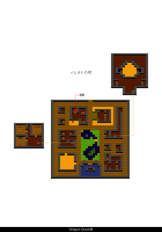 ドラゴンクエスト3 レトロrpgの攻略マップ