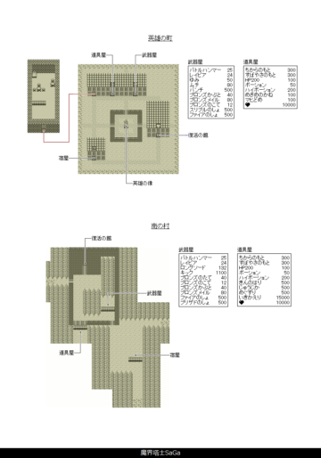 英雄の町 南の村