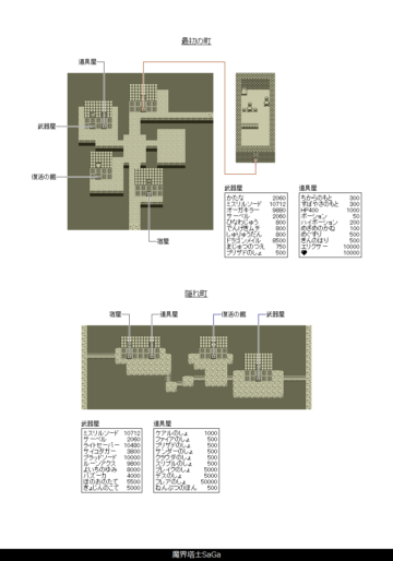最初の町 隠れ町